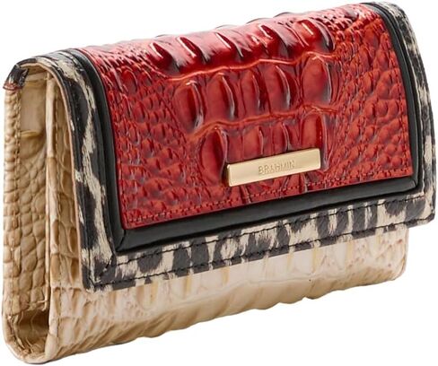 BRAHMIN Cordelia Wallet - Radiant Red Solarium in Kuwait