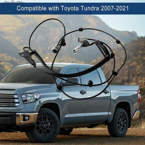 ABS Wheel Speed Sensor Wiring Harness 89516-0C040 Front Left Driver Side Fits for 2008-2022 Toyota Sequoia 2007-2021 Tundra 4WD 2WD, ABS Skid Control Sensor Wire Replacement in Saudi Arabia