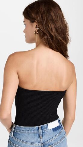 Pixie Market Women's Cass Knit Bustier Top in Saudi Arabia
