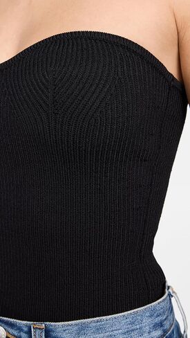 Pixie Market Women's Cass Knit Bustier Top in Saudi Arabia