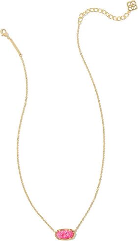 قلادة كيندرا سكوت للنساء إليسا بقلادة ذهبية وردية زاهية كيوسيرا أوبال OS in Kuwait