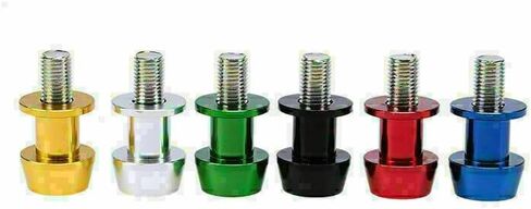 Swing Arm Spool Motorcycle CNC Aluminium Alloy Swing Arm Spool Sliders Protector Stand Swingarm Bobbins 10mm Black in Saudi Arabia