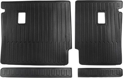 مسند الظهر حصيرة لهوندا HRV الملحقات 2023 2024 بطانة البضائع الخلفية الجذع حصيرة TPE جميع الأحوال الجوية غطاء المقعد الخلفي حامي بطانة البضائع للماء (الحصير مسند الظهر الخلفي) in Kuwait