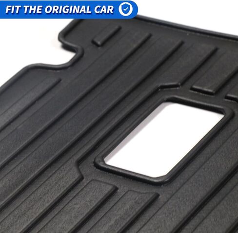 مسند الظهر حصيرة لهوندا HRV الملحقات 2023 2024 بطانة البضائع الخلفية الجذع حصيرة TPE جميع الأحوال الجوية غطاء المقعد الخلفي حامي بطانة البضائع للماء (الحصير مسند الظهر الخلفي) in Kuwait