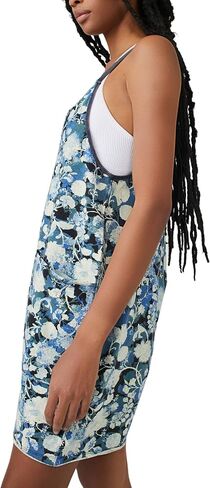 Free People Hot Shot Romper Printed in Saudi Arabia