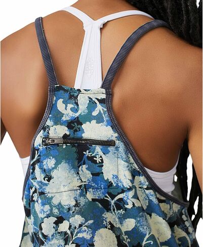 Free People Hot Shot Romper Printed in Saudi Arabia