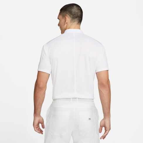 قميص التنس NikeCourt Dri-FIT للرجال (as1، Alpha، x_l، عادي، عادي، أبيض/أسود) in Saudi Arabia