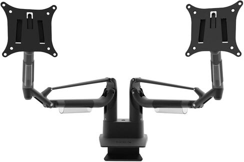 Kanto DMS2000 Dual-Monitor Desktop Mount for 17-inch to 32-inch Displays | Black in Saudi Arabia