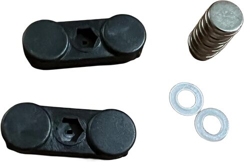 مزلاج لوحة تثبيت مغناطيس باب البطارية متوافق مع Freightliner Cascadia 22-68677-000 22-68678-000 in Kuwait