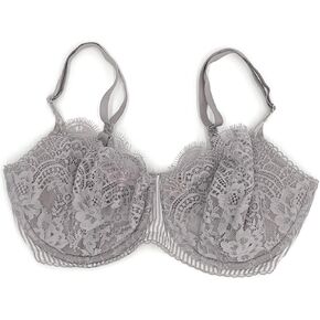 Victoria's Secret Women's Dream Angels Unlined Bra Grey Striped 34DD in Saudi Arabia