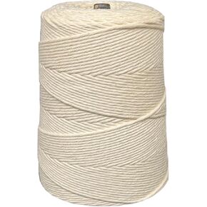 T.W Evans Cordage 06-160 16 Poly Cotton Twine 2-Pound Cone, 2400-Feet