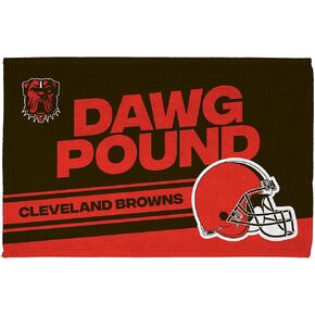 Northwest NFL Cleveland Browns Fan Towel 2-Pack, 16" x 25", Play Action