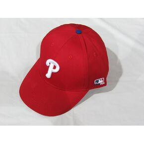 Adult FLAT BRIM MLB Replica Baseball Cap Various Philadelphia Phillies Home Team Trucker Hat Adjustable Licensed