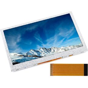 waveshare 4.3inch DSI Display 800 x 480, IPS Screen, Compatible with Raspberry Pi 4B/3B+/3A+/3B/2B/B+/A+, Compute Module3/3+/Compute Module 4 (No Touch)