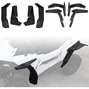 مشاعل حاجز أوسع لـ Polaris RZR 900 14-24، XXL ممتدة على نطاق أوسع من الأمام والخلف حاجز مشاعل طينية لملحقات Polaris RZR 900 Trail/RZR Trail S 900 1000 2014-2024 (OEM #2879434) in Kuwait