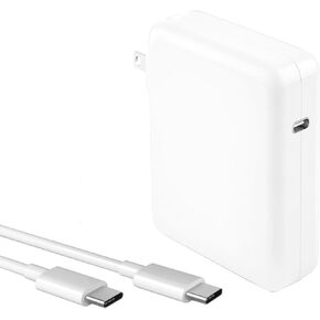 Charger for Mac Book Pro 140W USB-C Power Adapter, Compatible with MacBook Pro 16, 15, 14, 13 Inch, MacBook Air 13 Inch, iPad Pro 2024/2023/2022/2011/2020,M1 M2 M3,Included 6.6ft USB C to C Cable