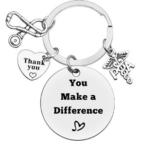 Xiahuyu Physician Assistant Gifts PA Keychain Physician Assistant Appreciation Gifts Christmas Birthday Nurse Week Day Gift