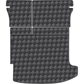 Cargo Mat & Backrest Mats for 2024 Chevy Trax/ 2024 Buick Envista Accessories, All Weather Waterproof Rear Cargo Liner Rear Trunk Liner Back Seat Cover Protector