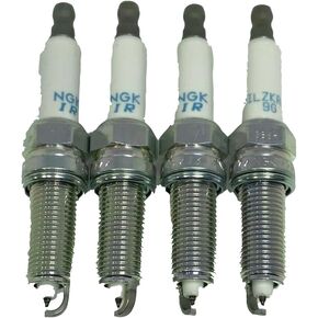 Genuine OEM 18849-09085 Spark Plug 4pcs set / 1884909085 for Hyundai Sonata 11-19 Santa Fe 13-18 Kia Sportage 11-22 Optima 11-20 Sorento 16-18 / Replaces 1884708200 1884708220