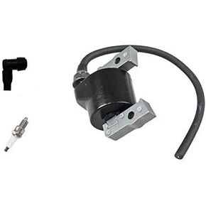 PARTSRUN #21121-2069 （ID#ZH7158）Ignition Coil With F7TC Spark Plug and Boot Fits Kawasaki FC540V for John Deere AM109258 ZF125B-HHS