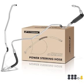 A-Premium Power Steering Hose Return Hose Line Assembly Compatible with Hyundai Santa Fe 2001-2006 2.7L, From Gear