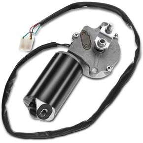 A-Premium Front Windshield Wiper Motor Compatible with Jeep CJ5 1981-1982 2.5L/4.2L, CJ7 1981 1982 2.5L/4.2L/4.6L, CJ7/CJ5 1981 5.0L, Sport Utility, 3-Pin, Replace# 5453956, 849100-0462