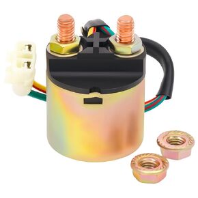 Starter Solenoid Relay for Honda TRX350 Fourtrax Rancher 350 2000-2006 / TRX400 Fourtrax Foreman 400 1995-2003 TRX90 TRX450 TRX450ES TRX500 TRX650 TRX680 ATV 35850-HM7-000