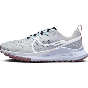 Nike Pegasus Trail 4 Women's Trail Running Shoes (DJ6159-005, Light Smoke Grey/Black/Glacier Blue/White) Size 12