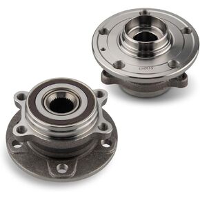 KAX 513253 Pair Front Wheel Bearing and Hub Assembly fit for 2006-2013 VW Jetta,for 2009-2010,2012-2021 VW Passat,5 Lug