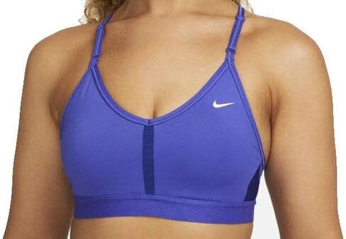 حمالة صدر رياضية Dri-FIT Indy بشعار الماركة للنساء من نايكي (as1، ألفا، l، عادي، عادي) in Saudi Arabia