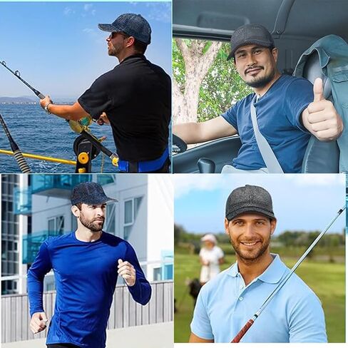 4 Pack Mesh Trucker Hats Quick Dry Summer Baseball Cap Cool Running Hat for Men Women in Saudi Arabia