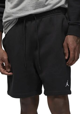 Jordan Brooklyn Fleece Men's Shorts Size - X-Large Black/White in Saudi Arabia