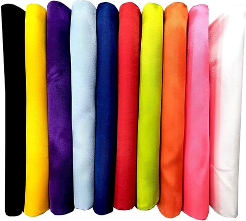 Satin Fabric for Costumes and Crafting 58 Inches Width by The Yard Entelare(Purple 1Yard) in Saudi Arabia