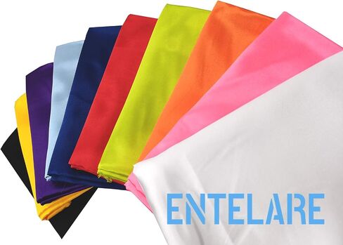 Satin Fabric for Costumes and Crafting 58 Inches Width by The Yard Entelare(Purple 1Yard) in Saudi Arabia