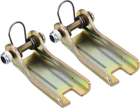 PATIKIL 2 Inch Hook Safety Latch Kit, 2 Pack Metal Towing Receiver Hitch Replacement 50mm for Clevis Hook Trailer, Zinc Plating in Saudi Arabia