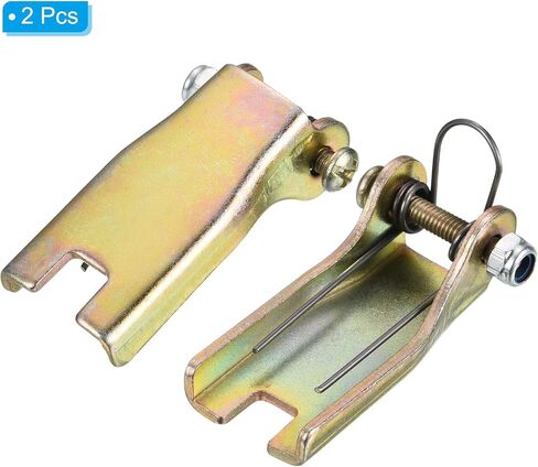 PATIKIL 2 Inch Hook Safety Latch Kit, 2 Pack Metal Towing Receiver Hitch Replacement 50mm for Clevis Hook Trailer, Zinc Plating in Saudi Arabia