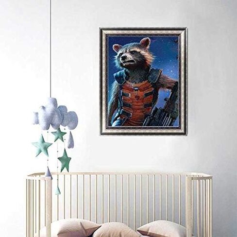 BETTER SELECTION DIY 5D Diamond Art Kits for Adults, Cute Groot Baby Groot Sweet Groot Full Drill Diamond Embroidery Kit Home Office Wall Art Decor Paint by Numbers 11.8x15.7 inches in Saudi Arabia