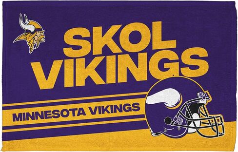 Northwest NFL Minnesota Vikings Fan Towel 2-Pack, 16" x 25", Play Action in Saudi Arabia