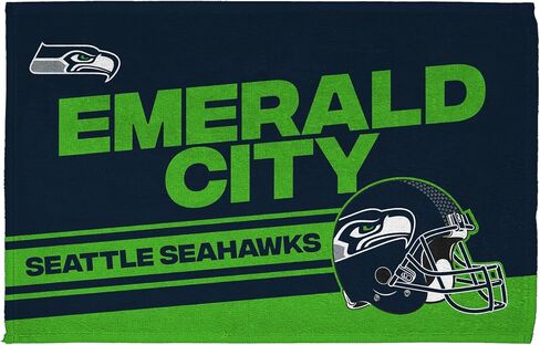 Northwest NFL Seattle Seahawks Fan Towel 2-Pack, 16" x 25", Play Action in Saudi Arabia