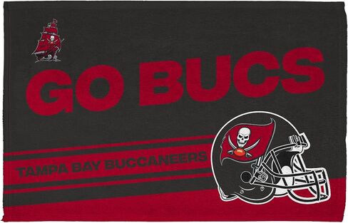Northwest NFL Tampa Bay Buccaneers Fan Towel 2-Pack, 16" x 25", Play Action in Saudi Arabia
