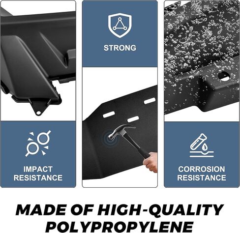 مشاعل حاجز أوسع لـ Polaris RZR 900 14-24، XXL ممتدة على نطاق أوسع من الأمام والخلف حاجز مشاعل طينية لملحقات Polaris RZR 900 Trail/RZR Trail S 900 1000 2014-2024 (OEM #2879434) in Kuwait