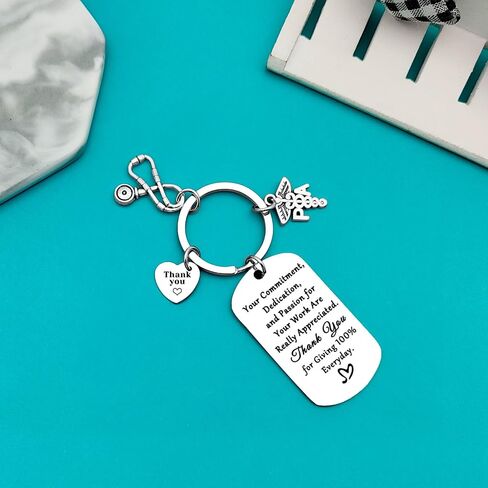Xiahuyu Physician Assistant Gifts PA Keychain Physician Assistant Appreciation Gifts Christmas Birthday Nurse Week Day Gift in Saudi Arabia