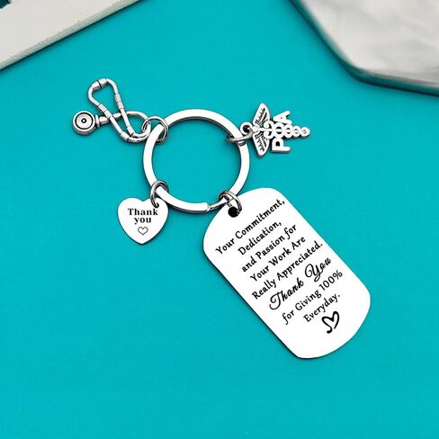 Xiahuyu Physician Assistant Gifts PA Keychain Physician Assistant Appreciation Gifts Christmas Birthday Nurse Week Day Gift in Saudi Arabia