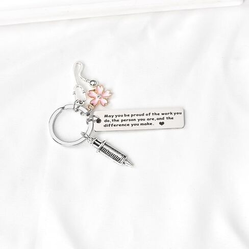 هدايا ممرضة للنساء ممرضة سلاسل المفاتيح هدية عيد ميلاد للممرضات التمريض المعلم هدايا الطلاب للرجال ممرضة التمريض هدية التخرج قد تكون فخورا بالعمل الذي تقوم به المفاتيح in Kuwait