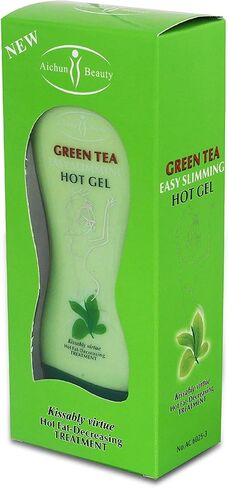 آيتشون بيوتي جل التخسيس بالشاي الأخضر والبابريكا لكامل الجسم وحرق الدهون بسرعة وفقدان الوزن، كريم البطن النحيف المضاد للسيلوليت لفقدان الوزن 250 جم (الشاي الأخضر) in Kuwait