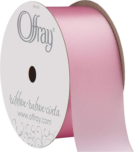 Offray Seamaid Craft Ribbon, 1 5/16-Inch x 21-Feet, Black in Saudi Arabia