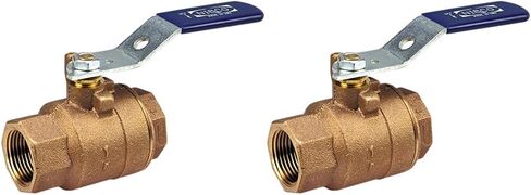 NIBCO T-585-70 Cast Bronze Ball Valve, Two-Piece, Lever Handle, 1/2" Female NPT Thread (FIPT) in Saudi Arabia
