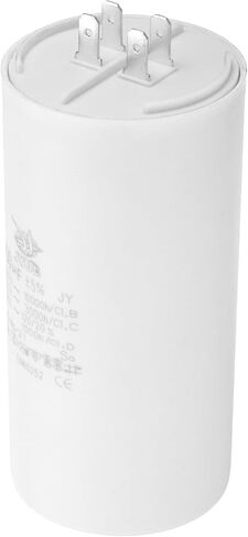 PATIKIL CBB60 40uf Running Capacitor,AC 450V 4 Pins 50/60Hz Double Insert Cylinder Bottom for Air Conditioning,Water Pump,Fan Motor Star 96 x 45mm in Saudi Arabia