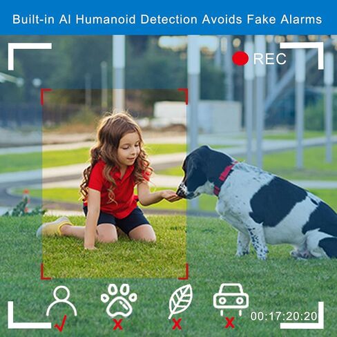 كاميرا Tuya Smart Life Security، 1080P HD لاسلكية واي فاي مراقبة المنزل عموم/إمالة 360 درجة رؤية ليلية مقاومة للماء، كشف الإنسان، تتبع تلقائي in Saudi Arabia