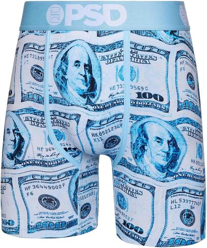 PSD Men's Blue Bens Boxer Briefs, Multi, S in Saudi Arabia